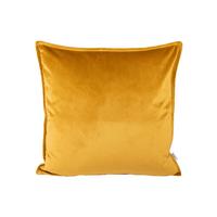 KISSENHÜLLE Samt&Sonders curry-senf 60/60 cm - Currygelb, Textil (60/60cm) - beties Heimtextil