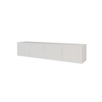 LOWBOARD KITO-W 2x100x40x40 cm - Weiß - Weiß, Holzwerkstoff (200/40/40cm) - ALTDECOR