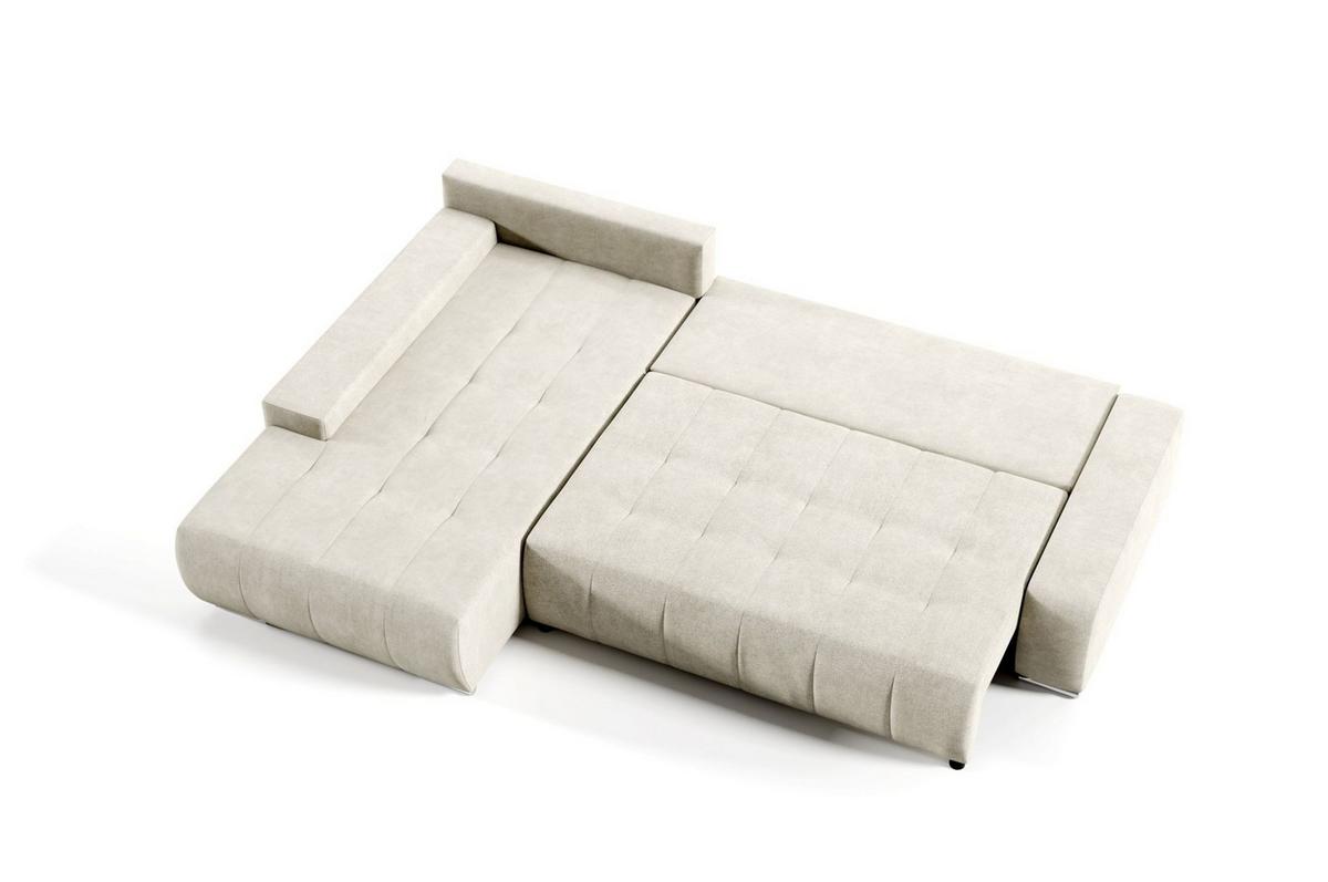 ECKSOFA Vogar In Aston - Rosa, Holzwerkstoff/Textil (265/185cm) - Fun Möbel