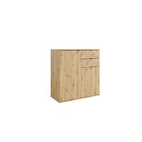 KOMMODE Eiche Artisan 80/82,5/35 - Eiche Artisan, Holzwerkstoff (80/83/35cm) - RAUMHIRSCH FURNITURE