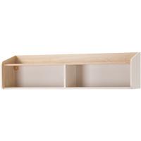 WANDREGAL Alex mit 3 Einlegeböden, Beige Sand - Beige, Holzwerkstoff (125/32/32cm) - Beautysofa