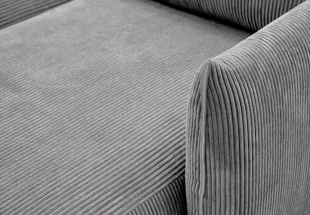 ECKSOFA TAUER 5-Sitzer, hellgrau - Hellgrau/Schwarz, Holzwerkstoff/Kunststoff (294/173cm) - Wozimo