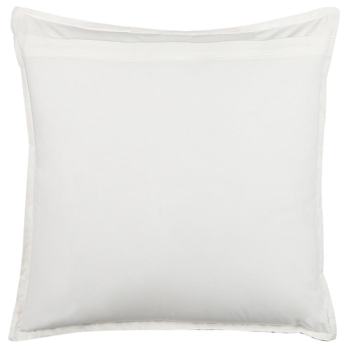 DEKOKISSEN Cremeweiß 45/45 cm Meadia - Ecru, Naturmaterialien/Textil (45/45cm) - Beliani