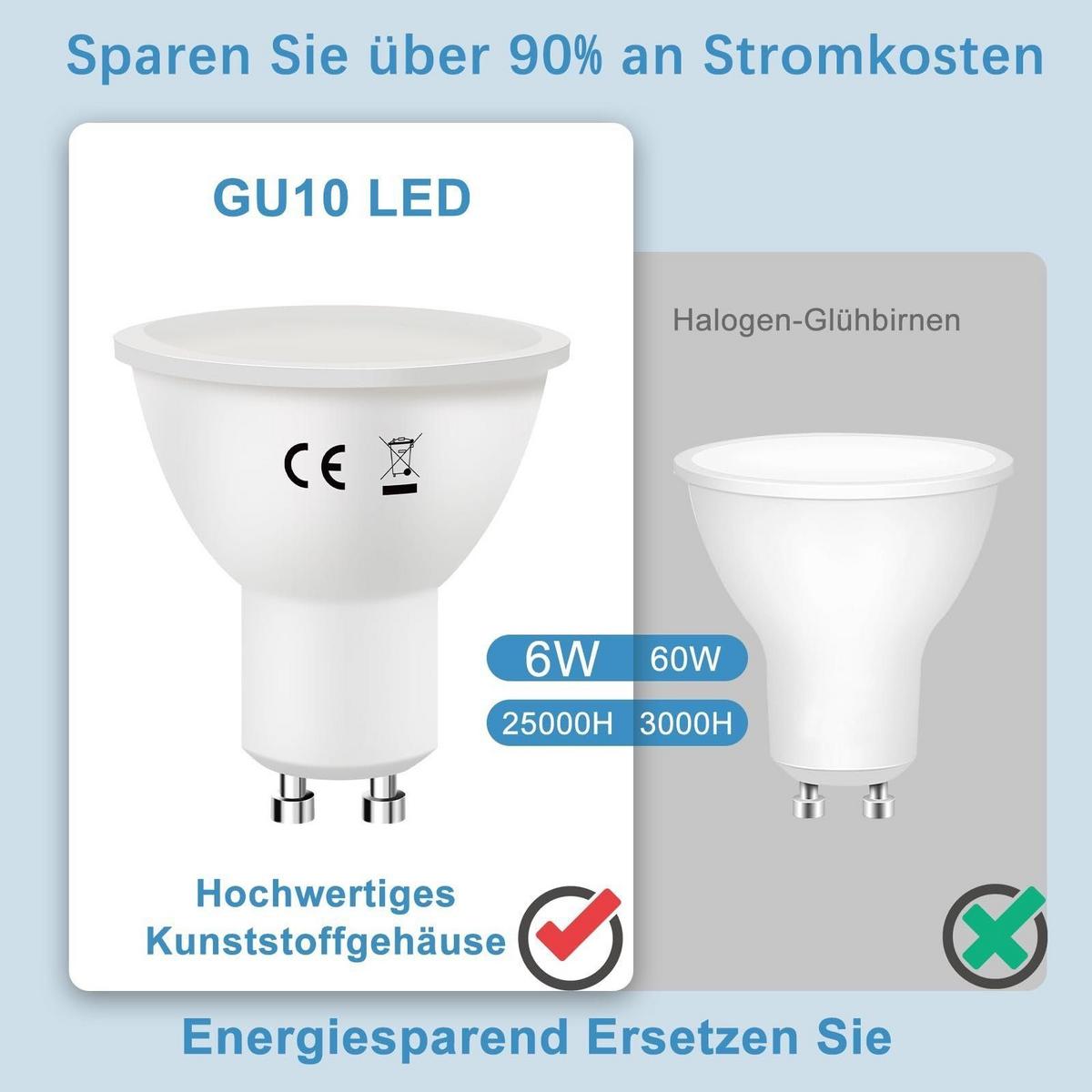 LEUCHTMITTEL Wattmorix 5/5/5.7 cm - Weiß, Kunststoff (5/5.7cm) - ZMH