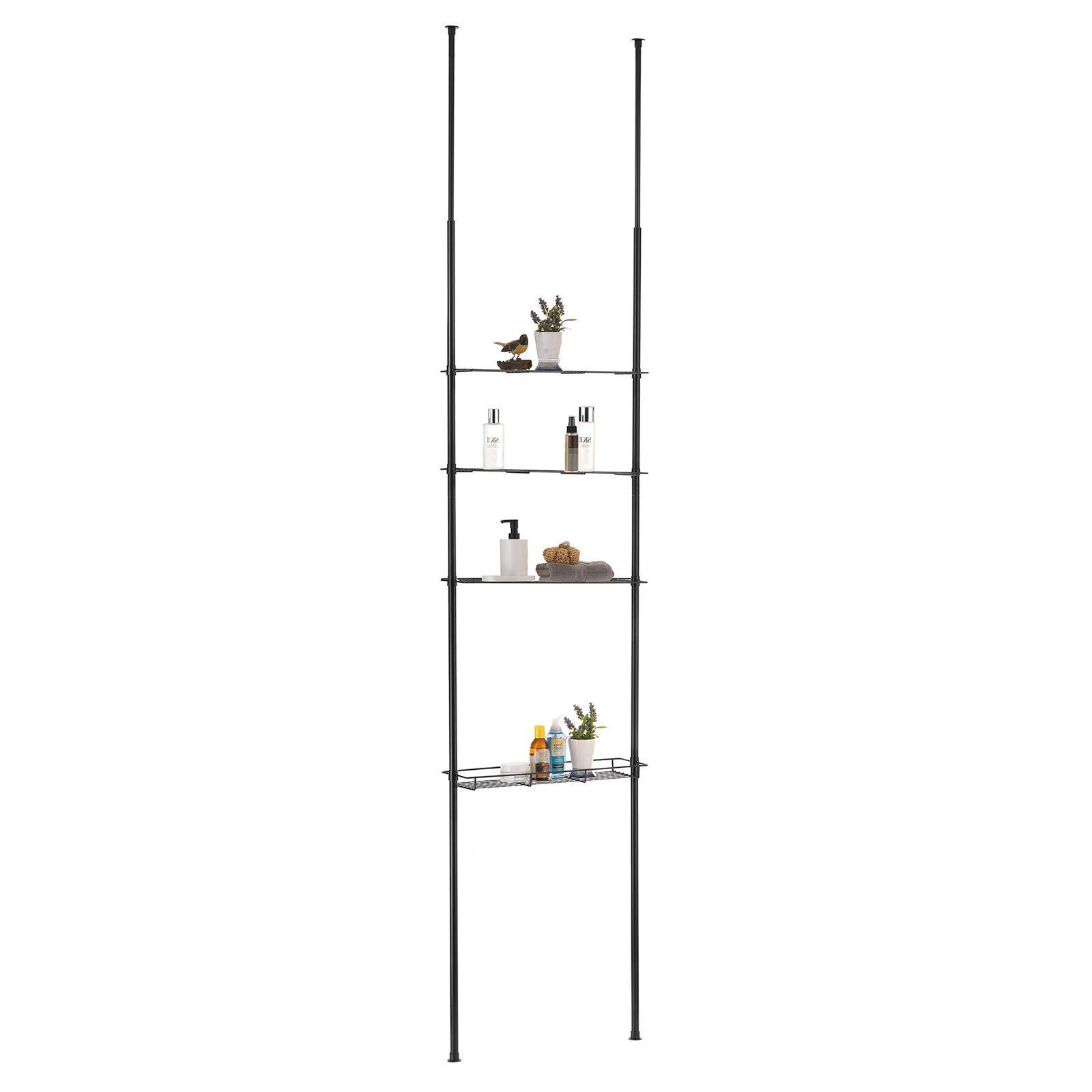 DUSCHREAGAL DUNJA schwarz - Schwarz, Metall (59/280/16cm) - CARO-Möbel