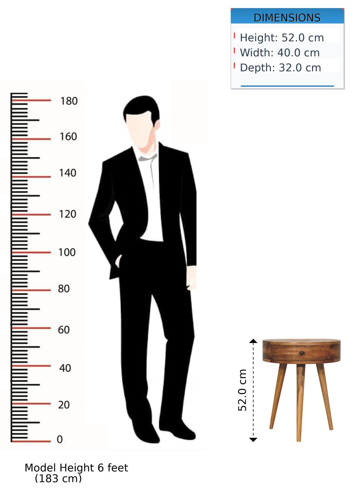 MINI NACHTTISCH rund, Eichenholzoptik, 1 Schublade, Nordische Beine, Beige - Beige/Messingfarben, Holz/Metall (40/52/32cm) - Artisan Furniture