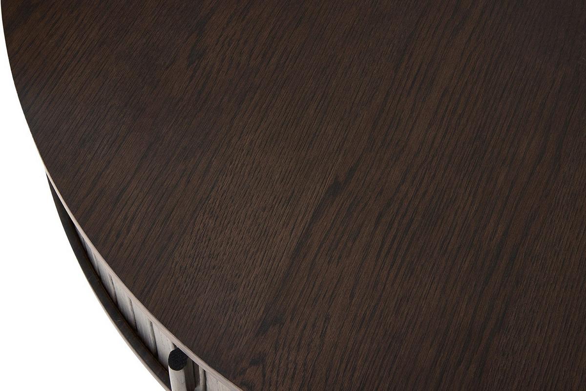 COUCHTISCH Meta 85 cm - Dunkelbraun, Holz/Holzwerkstoff (85/85/45cm) - Selsey