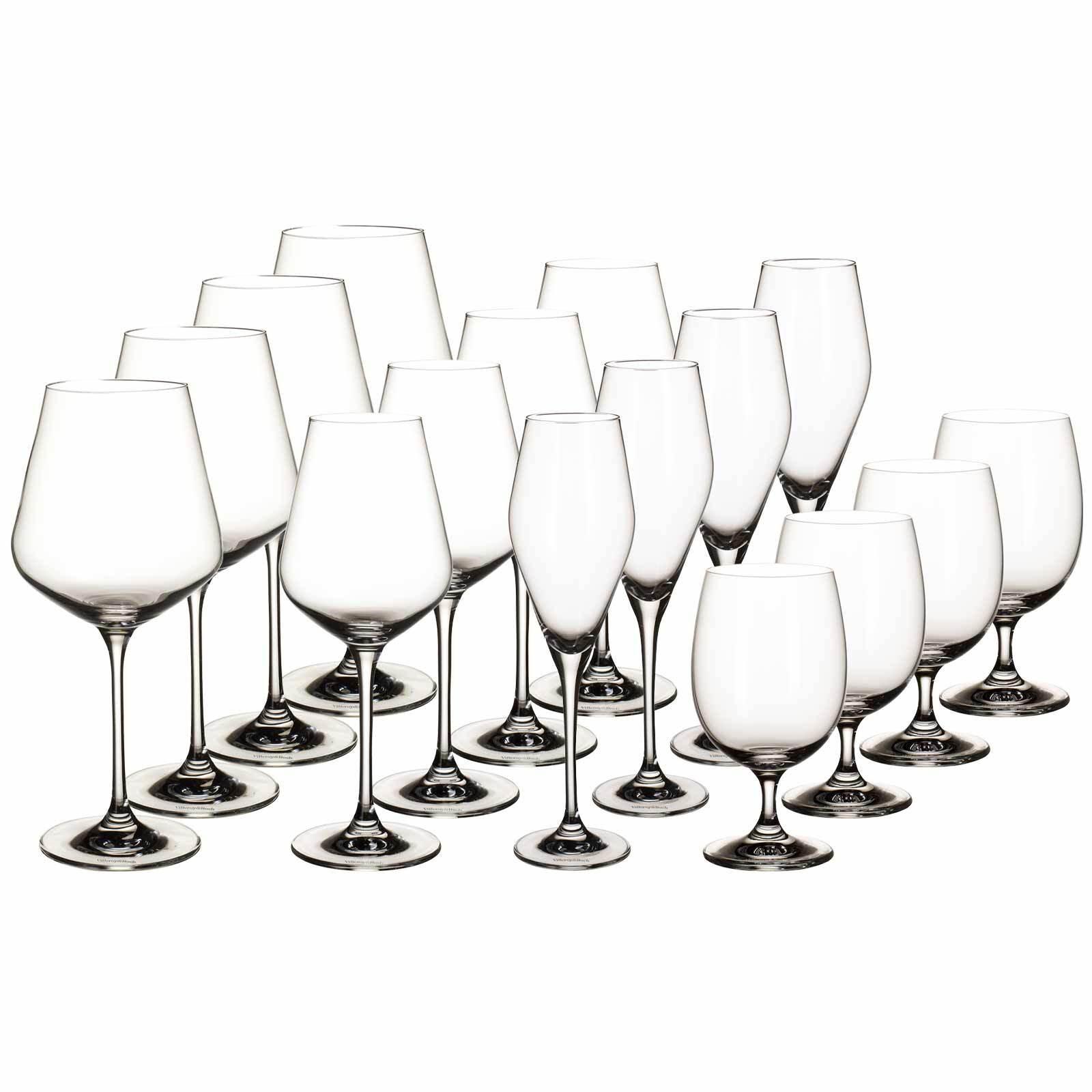 WEIN- UND SEKTGLÄSER La Divina transparent 16er Set - Transparent, Glas - Villeroy & Boch