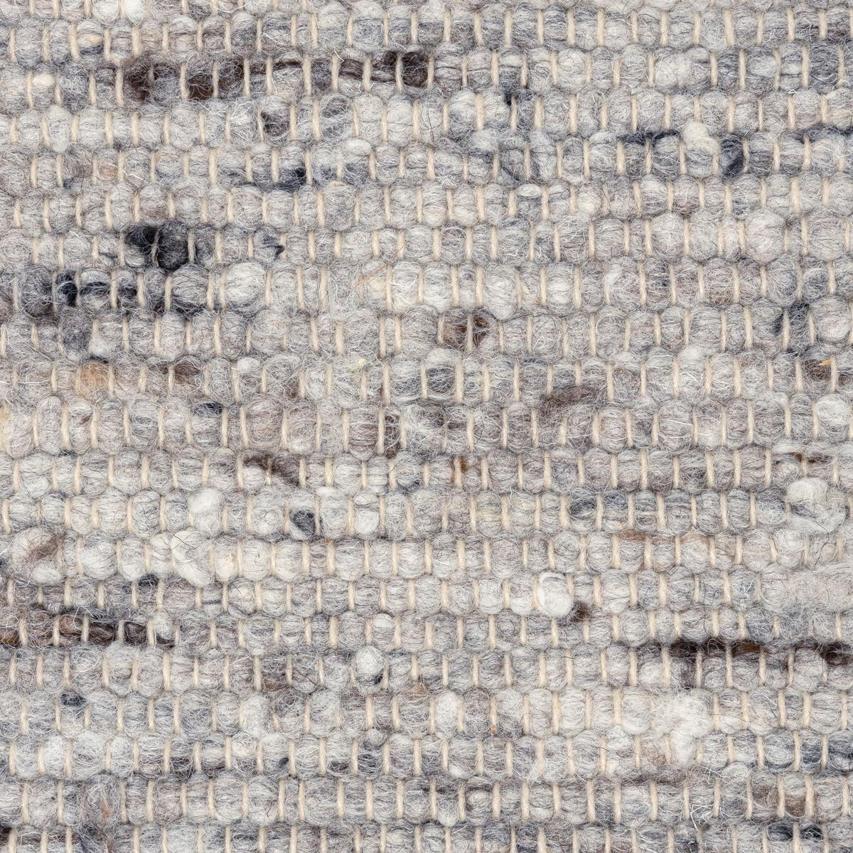 HANDWEBTEPPICH Anden 140x200 cm - Dunkelgrau, Textil (140/200cm) - Rug and Roll