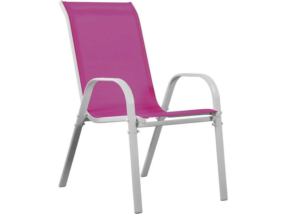 GARTENSESSEL cordoba Rosa - Pink, Metall (75/92/53cm) - Habitat Garten
