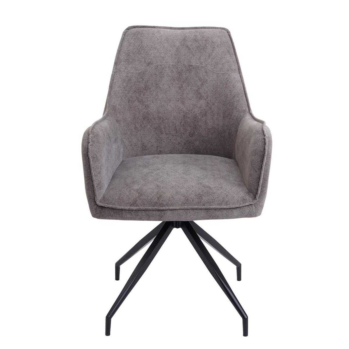 ESSZIMMERSTUHL Grau - Dunkelgrau/Grau, Textil (59/91/60cm) - MCW