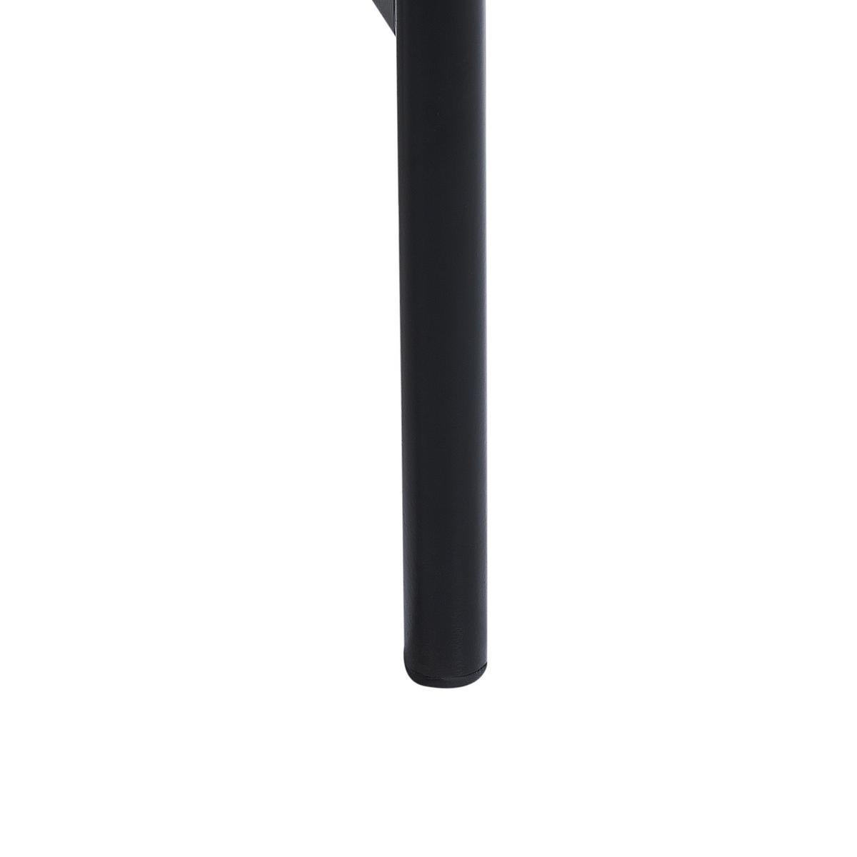 BEISTELLTISCH Schwarz Oreana - Schwarz, Holzwerkstoff (40/40/44cm) - Beliani