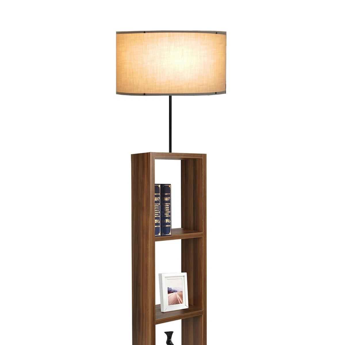 STEHLEUCHTE Redditch - Beige, Metall (38/38/150cm) - lux.pro