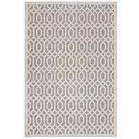 OUTDOORTEPPICH Waschbar STOUR, geometrisch, Grau-Beige, 120 x 170 cm - Beige, Textil (120/170cm) - KADIMA DESIGN