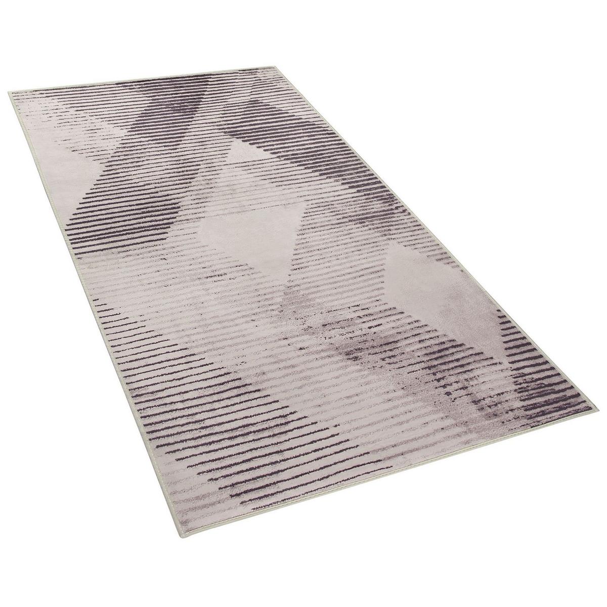 KURZFLOR-TEPPICH Kale 150/80 cm - Pink, Kunststoff (80/150cm) - Beliani
