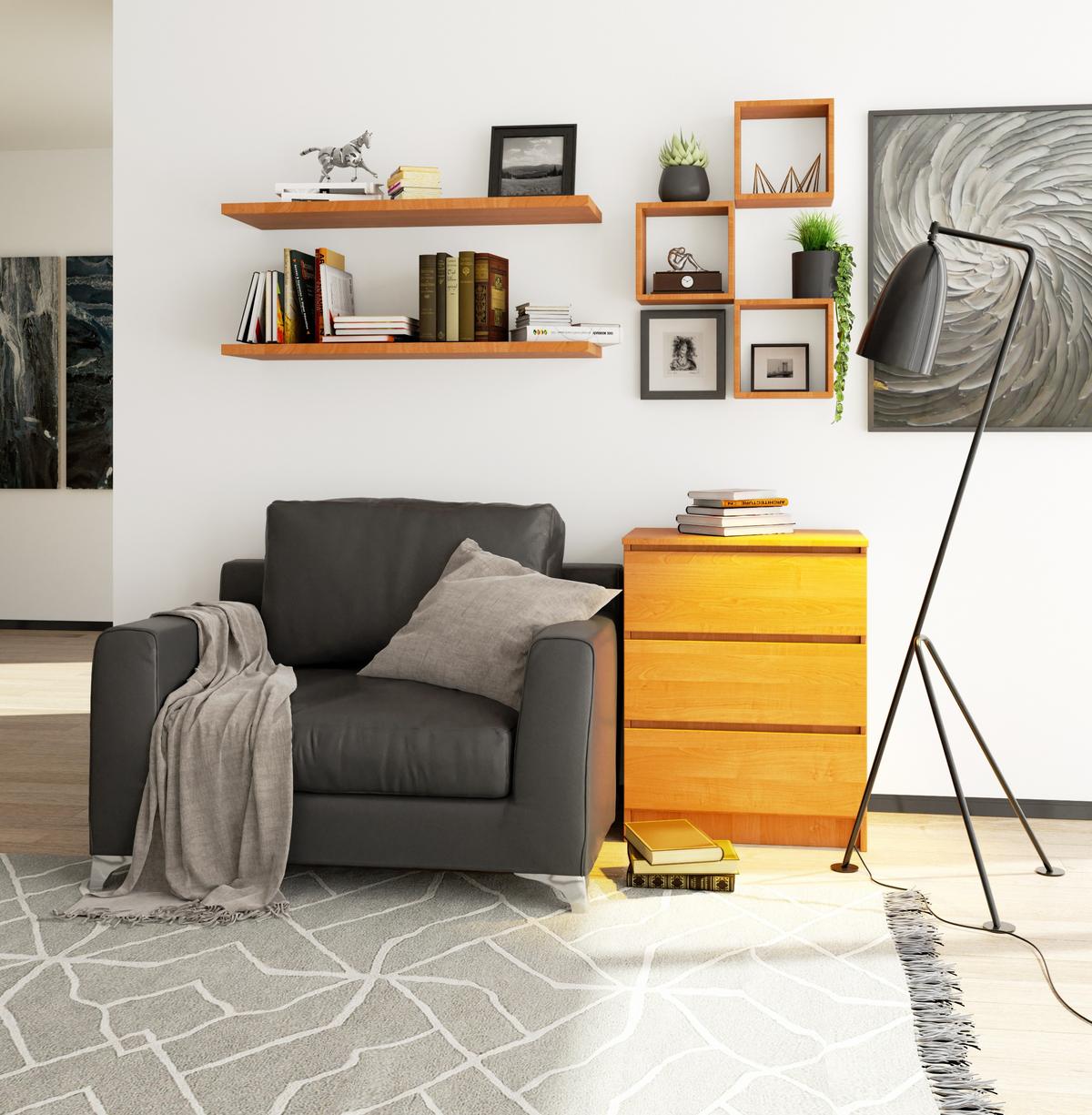 KOMMODE Erlefarben 77/60/40 - Erlefarben, Holzwerkstoff (60/77/40cm) - RAUMHIRSCH FURNITURE