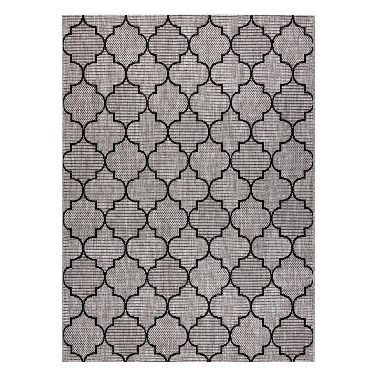 TEPPICH Floorlux 80/150 cm - Grau, Textil (80/150cm) - rugsX