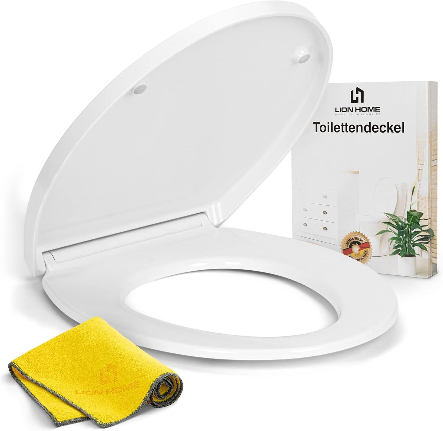 TOILETTENSITZ - Weiß, Kunststoff (37/46/46cm) - Lion Home	