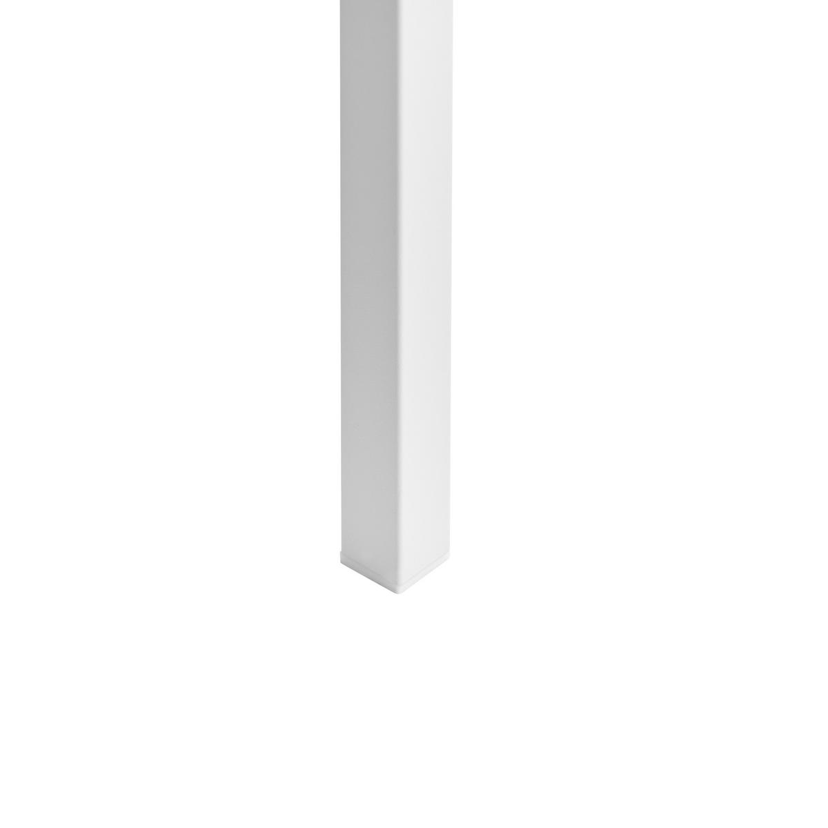 SCHREIBTISCH Weiß 120/60 cm Ocate - Weiß, Holzwerkstoff (60/120/76cm) - Beliani