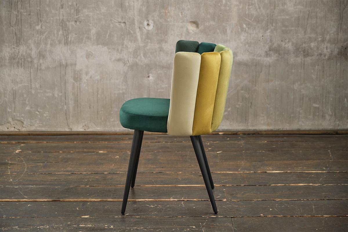 ESSZIMMERSTUHL JADA Grün Velvet - Grün, Kunststoff/Textil (59/86/55cm) - KAWOLA