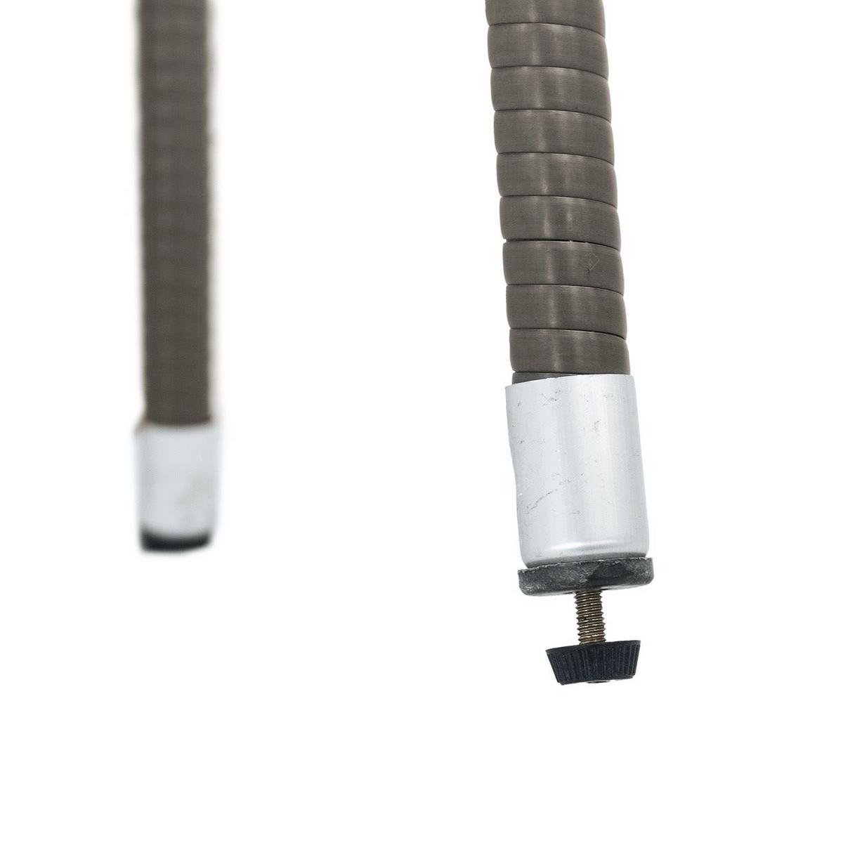 GARTENSTÜHLE Yoro 2er-Set - Grau, Kunststoff (50/90/50cm) - Juskys