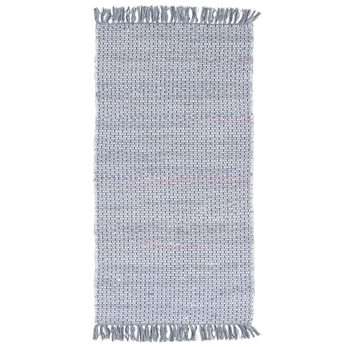 TEPPICH geflochten Besni 150/80 cm - Grau, Textil (80/150cm) - Beliani