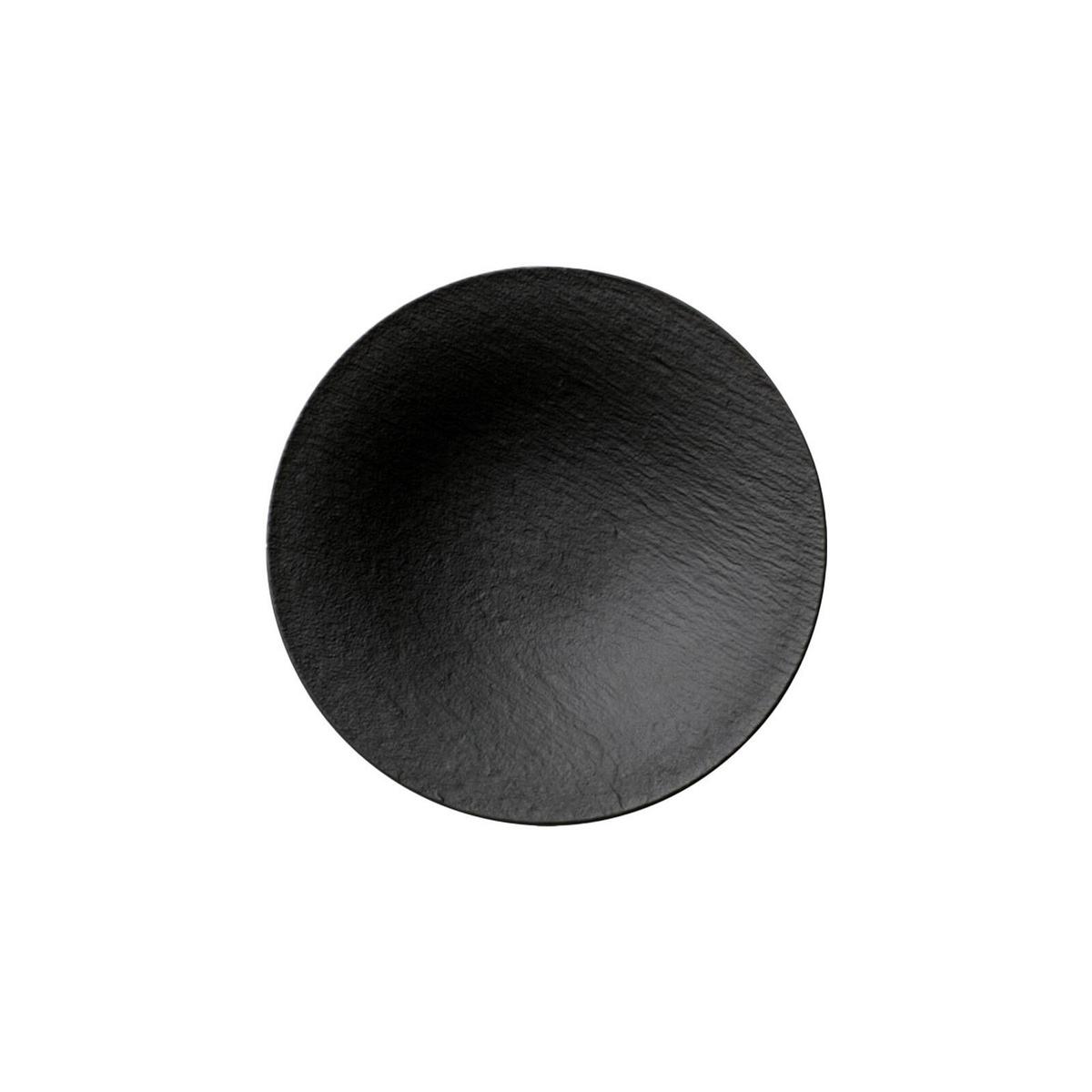 SCHALE Manufacture Rock schwarz Ø 29 cm 6er Set - Schwarz, Keramik (28.5cm) - Villeroy & Boch