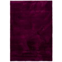 FELLTEPPICH LUXUS SUPER SOFT PLUSH - Brombeere, Textil (90/160cm) - Pergamon