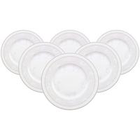 FRÜHSTÜCKSTELLER Gray Pearl weiß ø 22,7 cm 6er Set - Weiß, Keramik (22.7cm) - Villeroy & Boch