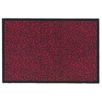 FUSSMATTE SAUBERLAUF SUPERCLEAN - Rot, Textil (40/60cm) - Pergamon