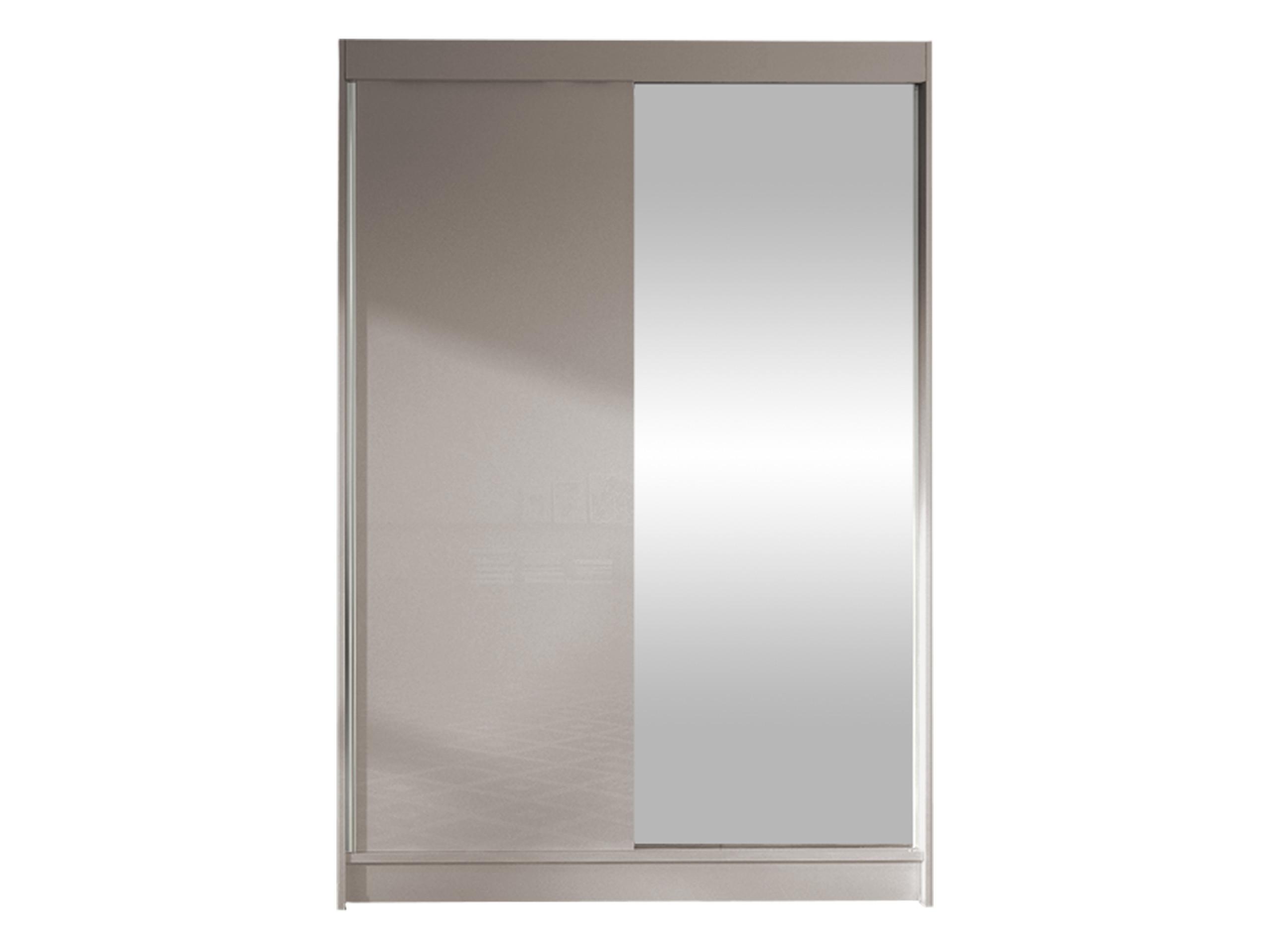 SCHWEBETÜRENSCHRANK Lino I - Kaschmir, Holzwerkstoff/Metall (120/200/58cm) - MIRJAN24