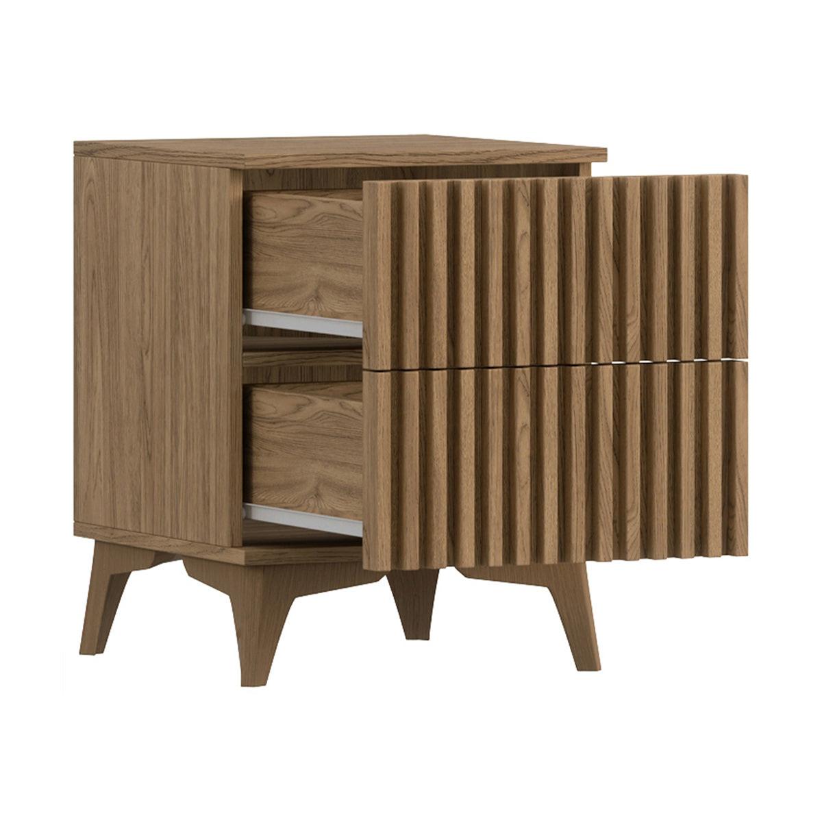 NACHTTISCH Esteban Holz - Braun, Holzwerkstoff (40/52/40cm) - Petits-meubles