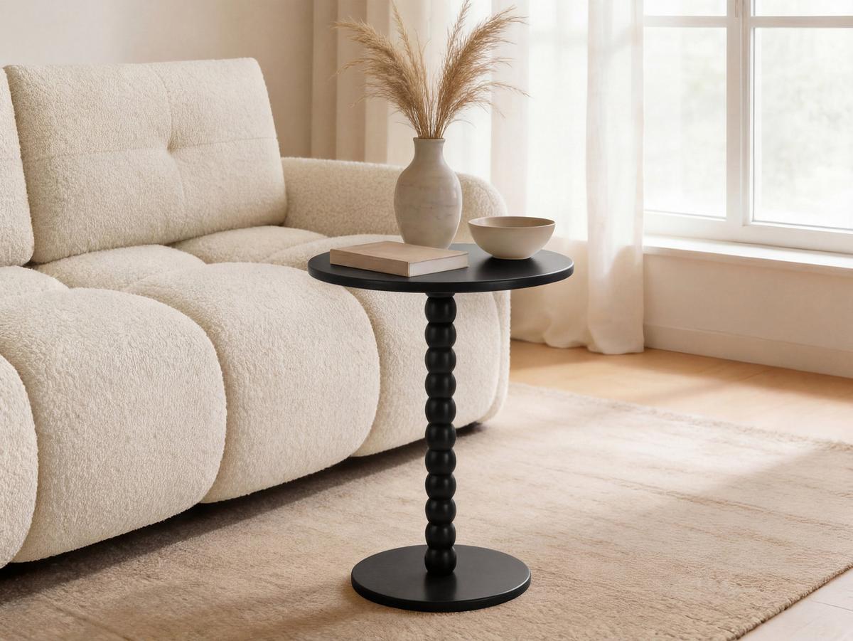 COUCHTISCH Simkon - Schwarz, Holz (35/35/50cm) - MIRJAN24