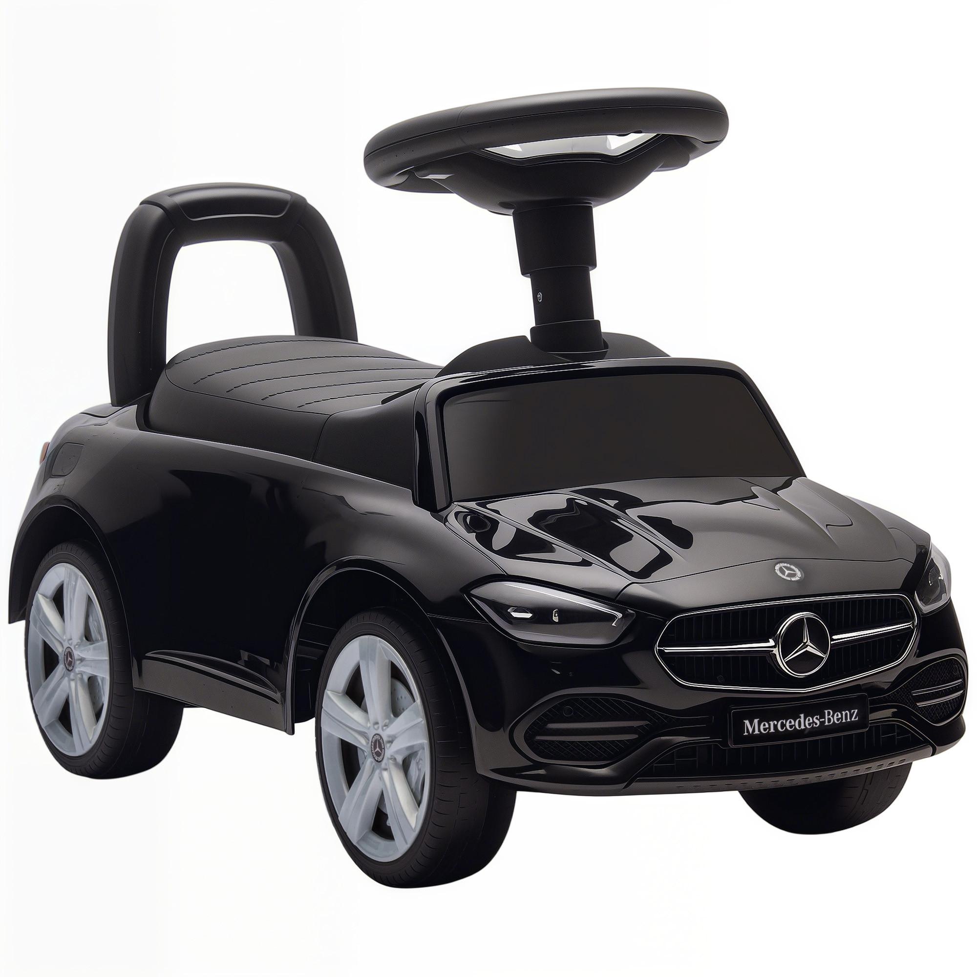 RUTSCHAUTO Kunststoff Stahl Schwarz - Schwarz, Kunststoff (65/28/39cm) - AIYAPLAY