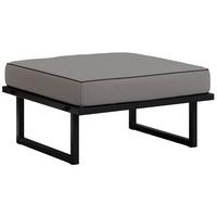 SITZHOCKER Elba - Grau - Grau, Textil (78/42/78cm) - MKS