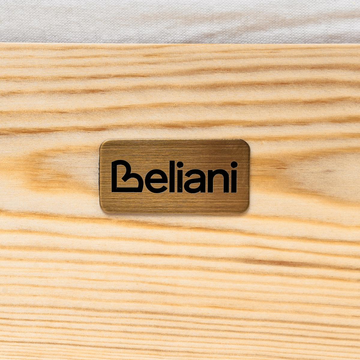 KINDERBETT 90x200 cm Heller Holzfarbton Devay - Hellbraun, Holz (90/200cm) - Beliani