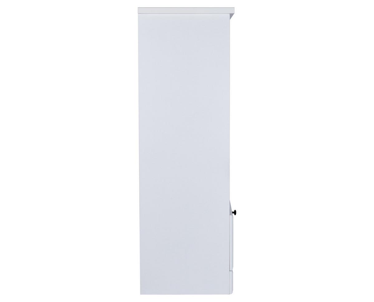 STANDREGAL Thilo Soft-Close - Weiß, Holzwerkstoff (48/126/40cm) - arthur berndt