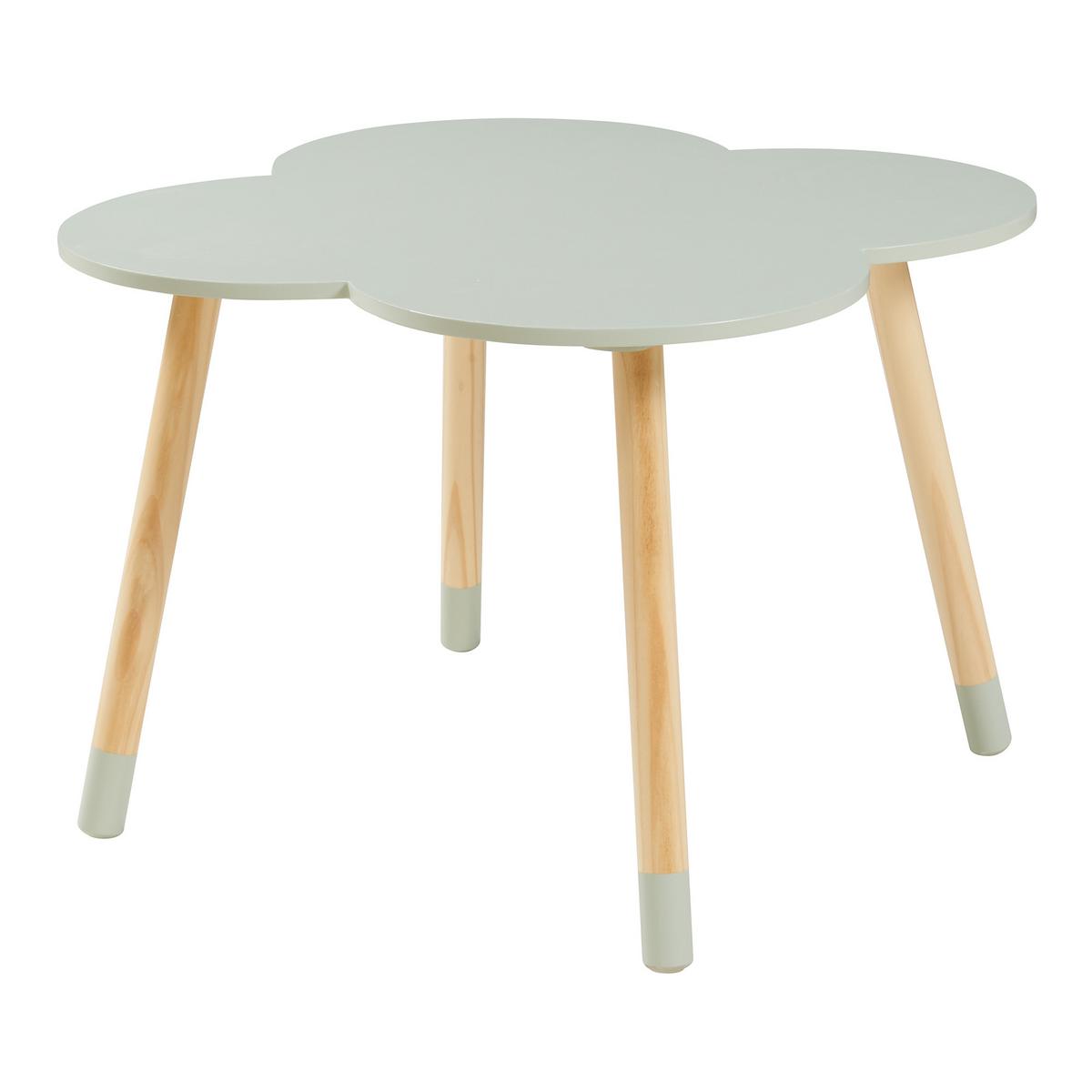 KINDERSITZGRUPPE Epim - Mintgrün, Holz/Holzwerkstoff (60/44/60cm) - [en.casa]