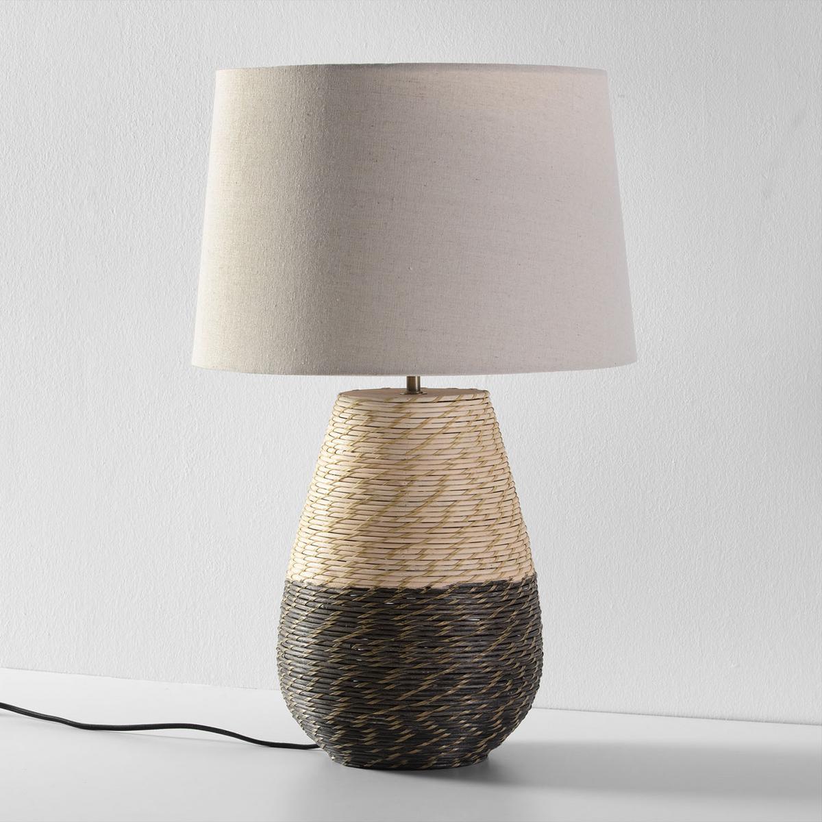 TISCHLEUCHTE 40/40/63 Botan - Beige, Naturmaterialien (40/40/63cm) - VS Venta-stock