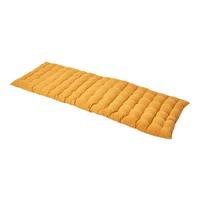 BANKAUFLAGE 3-Sitzer gelb 143/48/5 cm - Gelb, Textil (143/48/5cm) - Homescapes