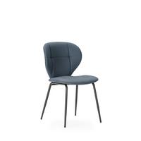 ESSZIMMERSTUHL Maura Grau 50/57/49 cm 2er-Set - Grau, Textil (57/49/50cm) - Calicosy