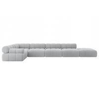 ECKSOFA modulares Sofa Felto-L3 - 475x190x70 cm Grau Cord - Grau, Holzwerkstoff/Textil (475/190cm) - ALTDECOR
