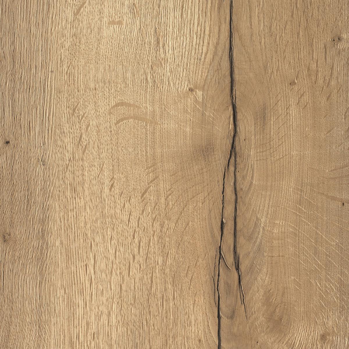 COUCHTISCH Stilo Halifax Eiche - Hellbraun/Schwarz, Holz/Metall (60/120/44cm) - S-Style Möbel
