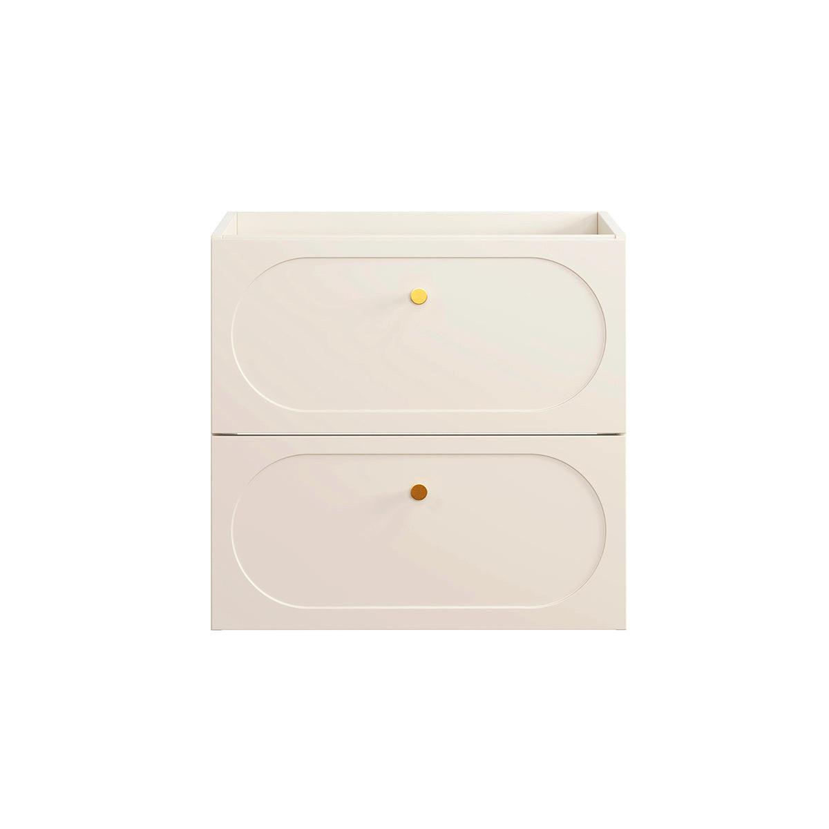 WASCHTISCHUNTERSCHRANK 60.2cm Sanae Sandbeige - Beige, Holzwerkstoff (60.2/57/46cm) - Petits-meubles