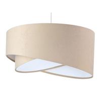 HÄNGELEUCHTE Weiß 50/23 cm - Weiß, Kunststoff (50/1/23cm) - ONZENO