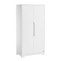 SCHRANK 2 Türen Ova Weiß - Weiß, Holzwerkstoff (88.5/179.5/52cm) - Petits-meubles
