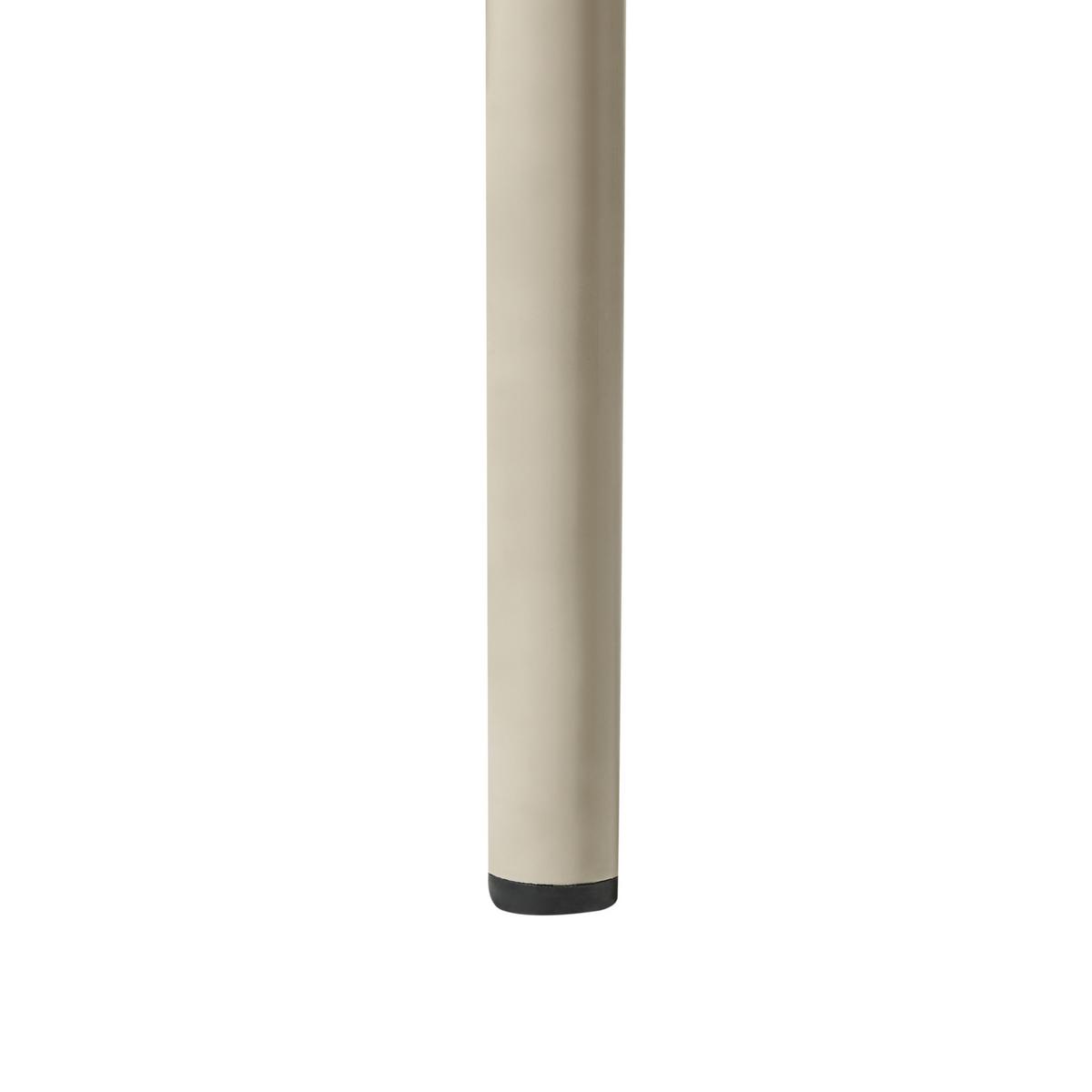 ESSZIMMERSTUHL Bouclé Hellbeige Magee - Beige, Textil (56/86/57cm) - Beliani