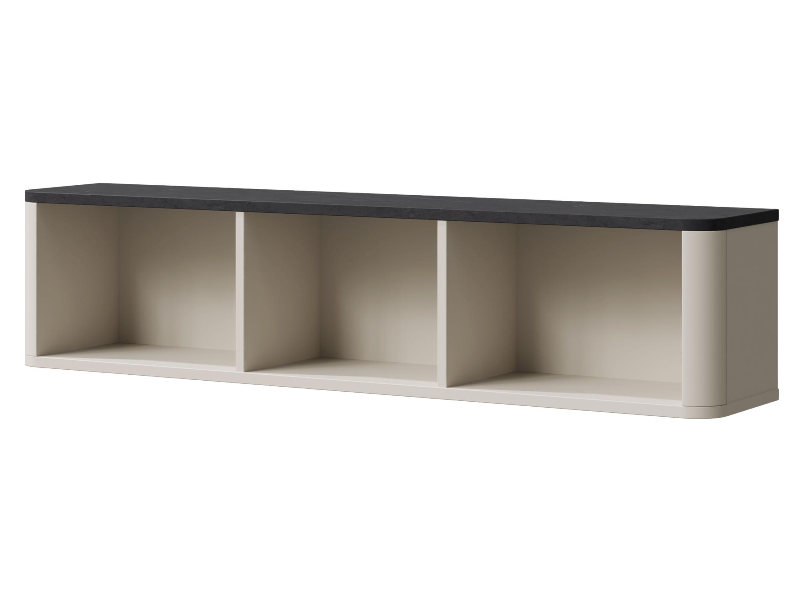 WANDREGAL Marly RE20 - Kaschmir/Grau, Holzwerkstoff (130/30/25cm) - MIRJAN24