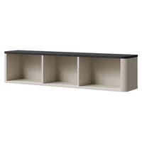 WANDREGAL Marly RE20 - Kaschmir/Grau, Holzwerkstoff (130/30/25cm) - MIRJAN24