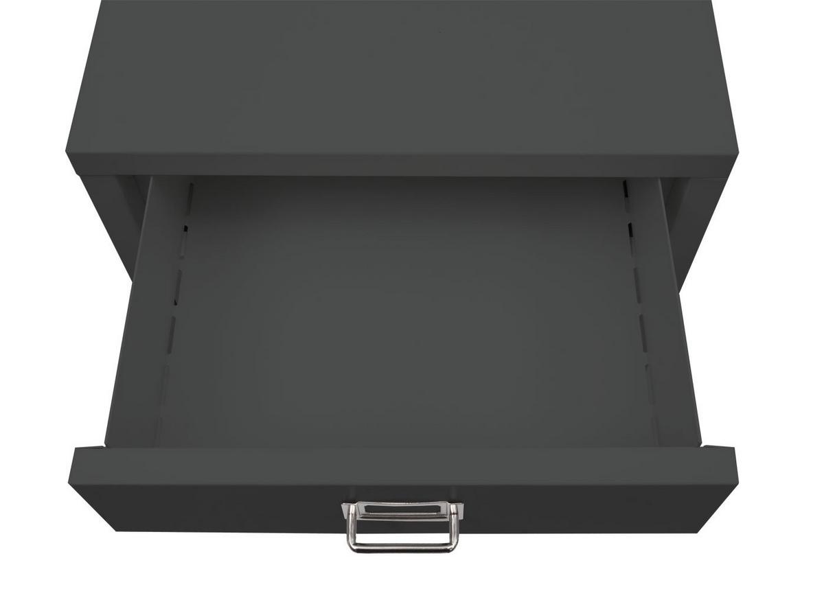 ROLLCONTAINER Anthrazit - Anthrazit, Metall (40/75/41cm) - MCW
